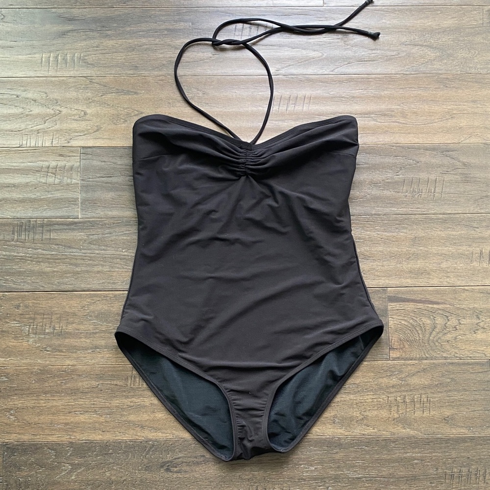 STYLEST One-Piece Swimsuit Womens Sz XL Black Shaping Swimsuit Dream Sculpt